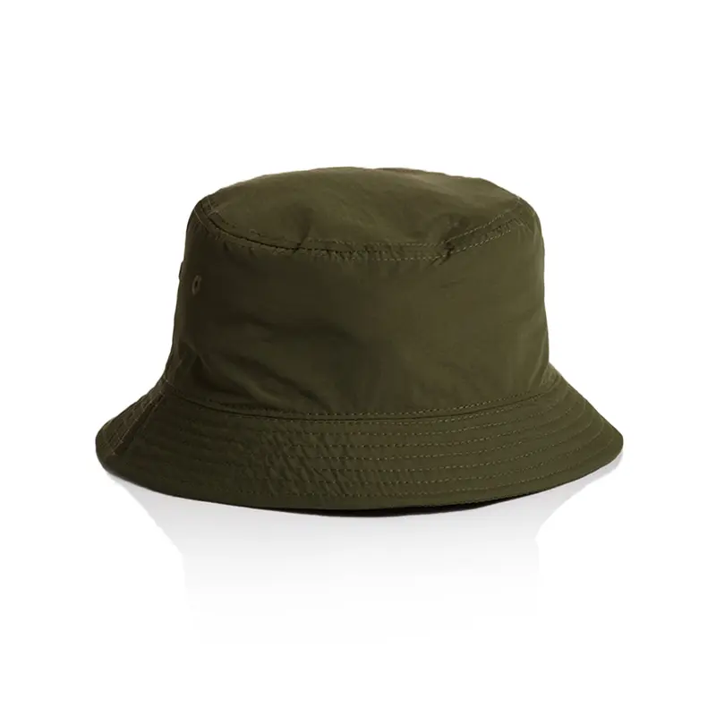 Nylon Bucket Hat – Bucket & Sun Hats – available in beige, black, blue, green colours