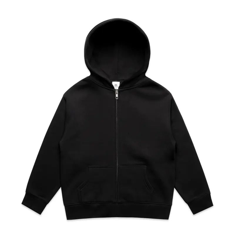 Youth Relax Zip Hood – Hoodies – available in black colour