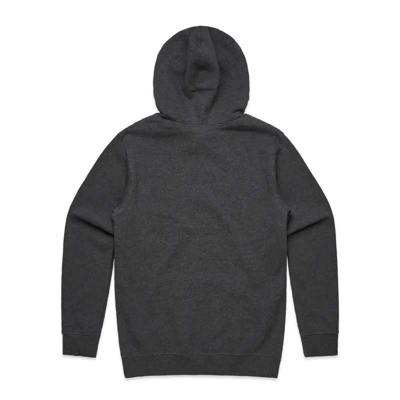 Stencil Hood – Hoodies – available in blue, grey, red colours