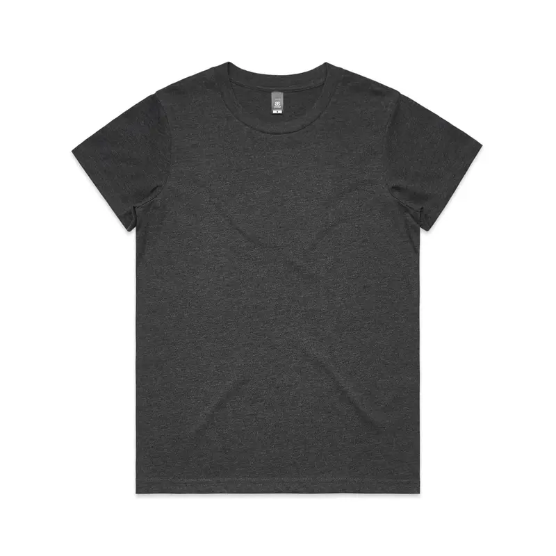 Wo's Maple Marle Tee – T Shirts – available in white colour