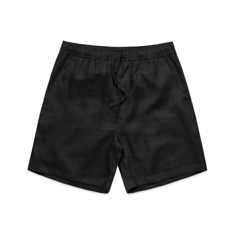 Linen Shorts 18" – Shorts – available in beige, black colours