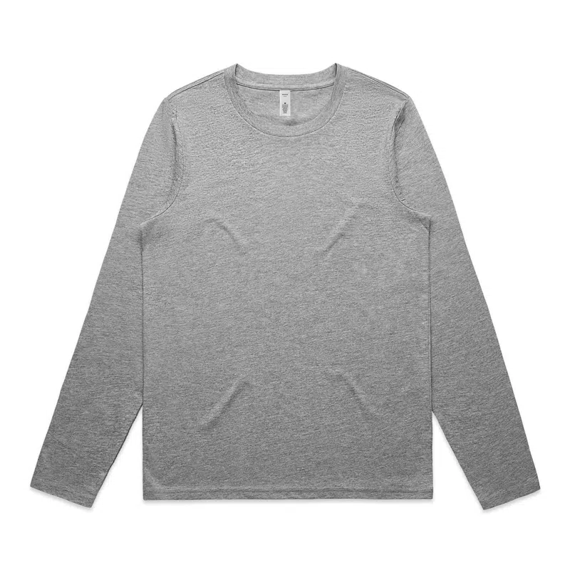 Wo's Sophie L/S Tee – T Shirts – available in grey colour