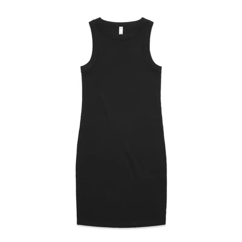 Wo's Organic Rib Dress – T Shirts