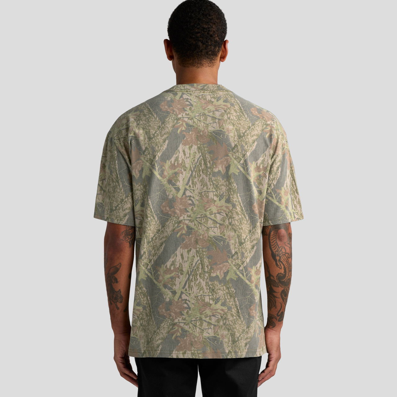 Heavy Faded Camo Tee