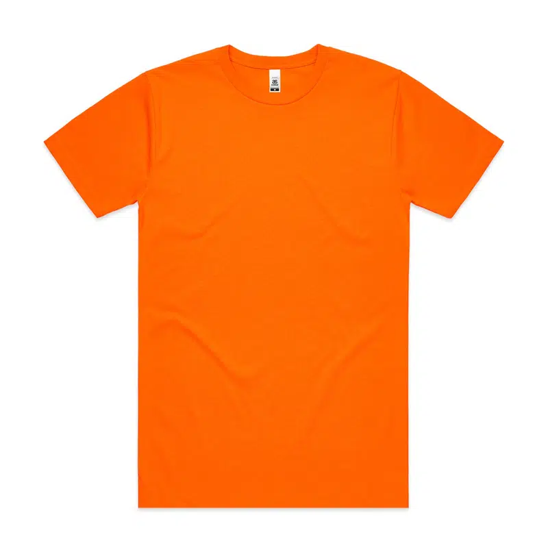 Block Safety Tee – Roughalls & Overalls – available in orange, pink, yellow colours