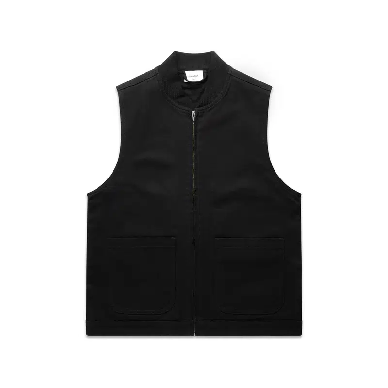 Wo's Canvas Heavy Vest – Vests – available in black, brown colours