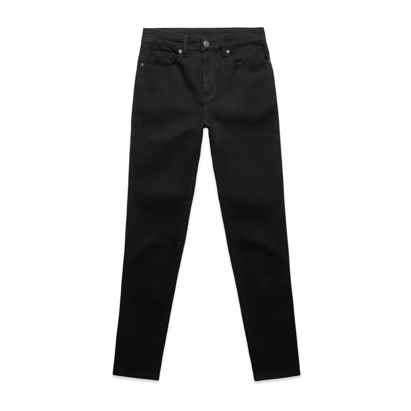 Wo's Skinny Jeans – Pants – available in black, blue, brown colours