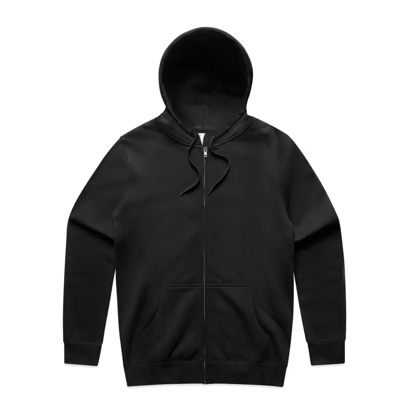 Stencil Zip Hood – Hoodies – available in beige, black, blue colours