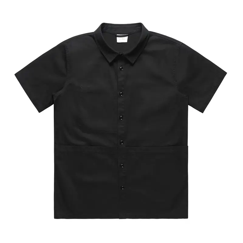 Printers S/S Shirt – Shirts – available in black colour