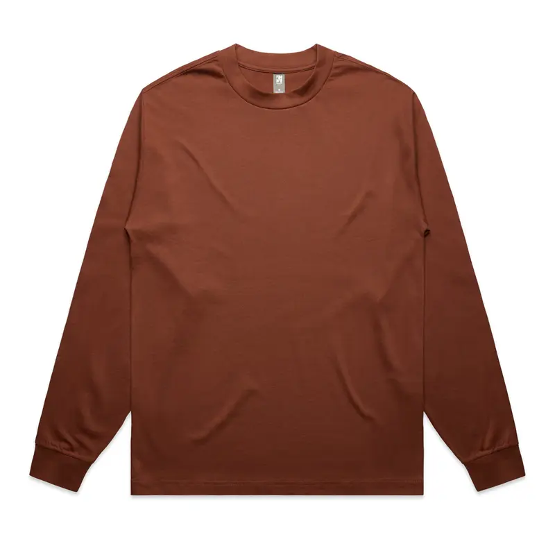 Heavy L/S Tee – T Shirts – available in brown colour
