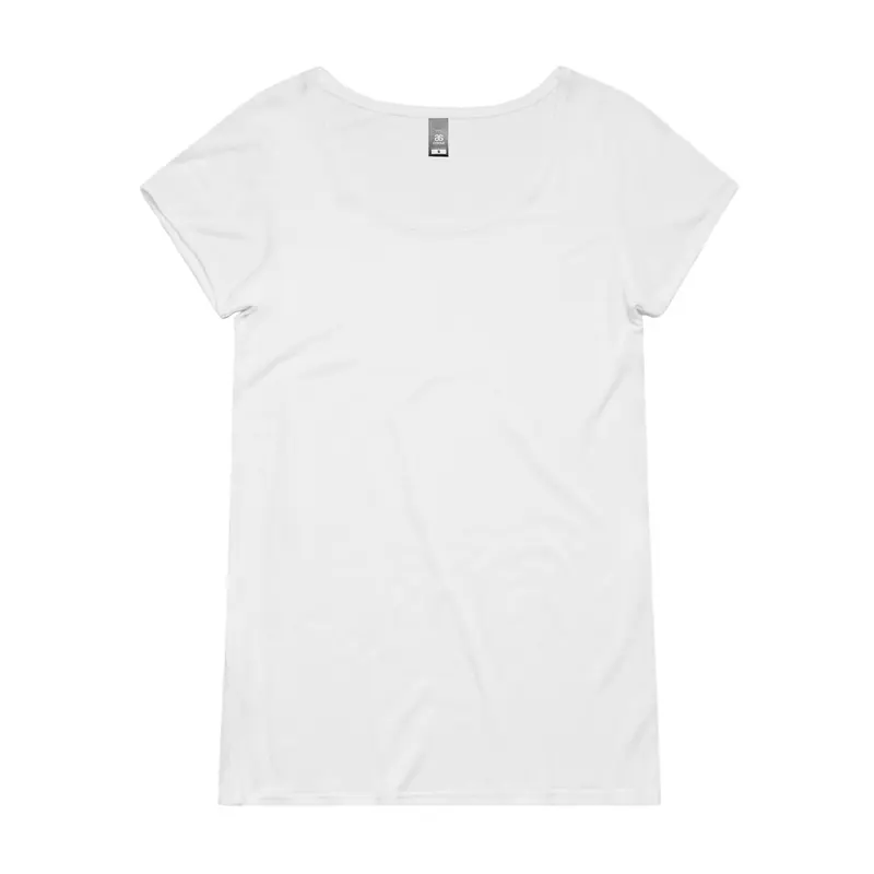 Wo's Note Tee – T Shirts – available in white colour