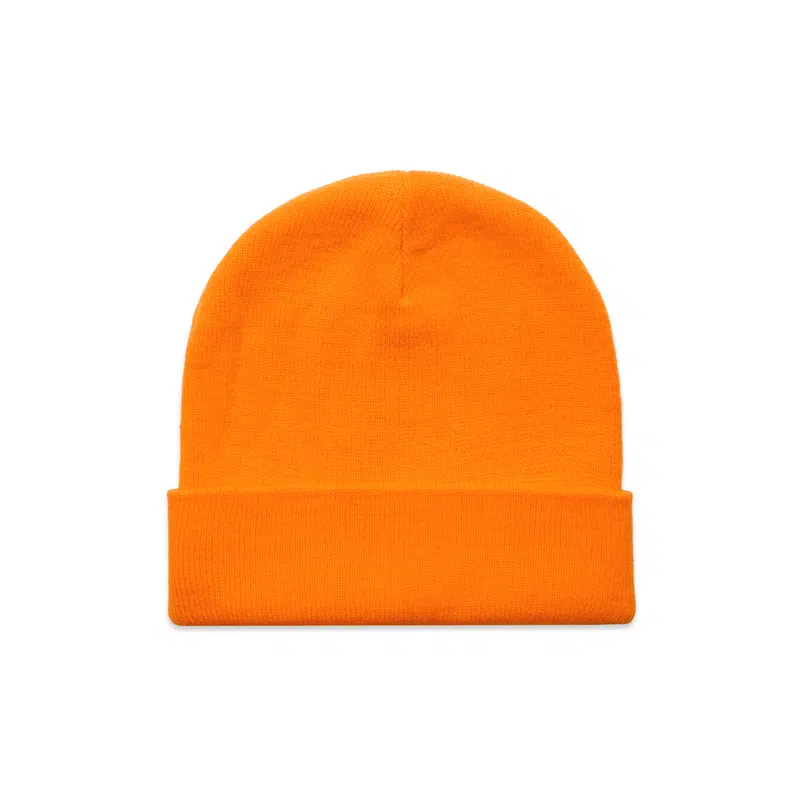 Cuff Safety Beanie – Roughalls & Overalls – available in orange, yellow colours