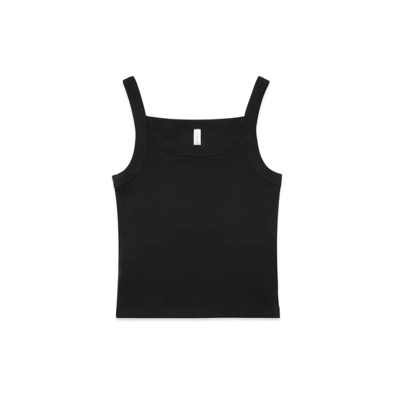Wo's Organic Collegiate Tank – Singlets – available in black, white colours