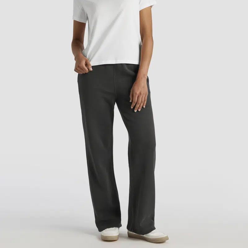 Wo's Relax Faded Cuffless Track Pants – T Shirts