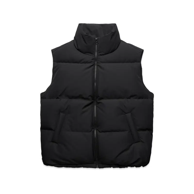 Wo's Puffer Vest – Vests – available in black colour