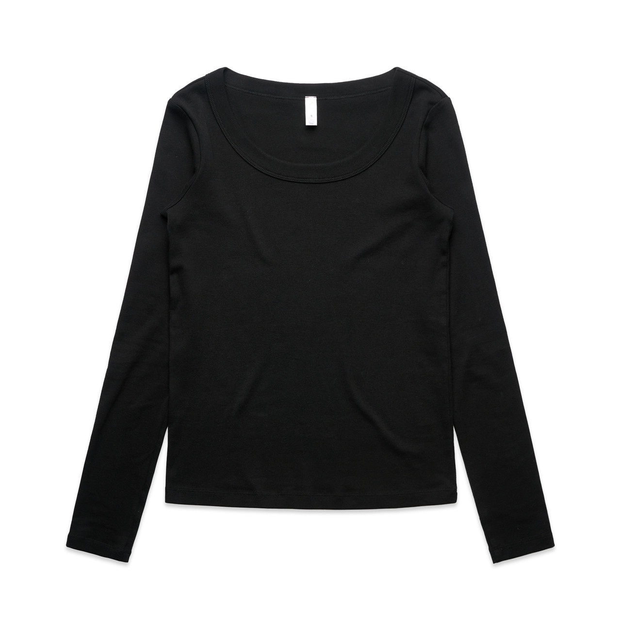 Wo's Organic Baby Rib L/S Tee