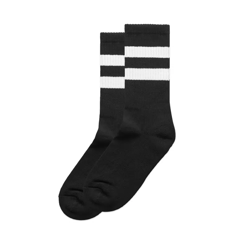 Relax Stripe Socks (2 Pairs) – Socks – available in beige, black, green, grey colours