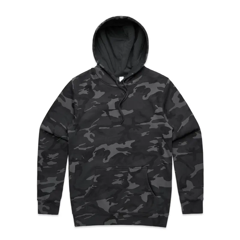 Stencil Camo Hood – Hoodies – available in white colour
