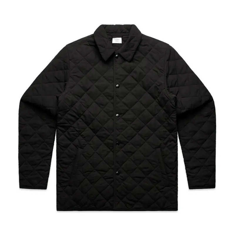 Quilted Jacket – Jackets – available in black colour