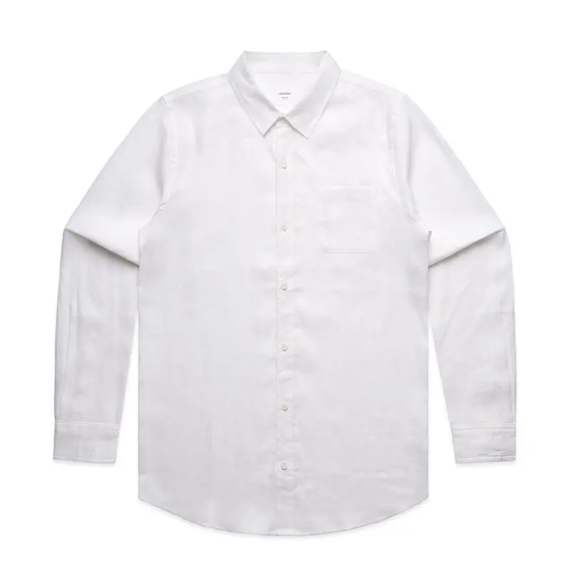Linen Shirt – Shirts – available in white colour