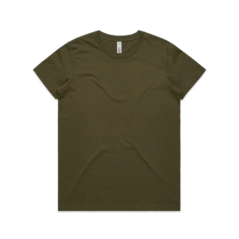 Wo's Basic Tee – T Shirts – available in blue, green, red colours