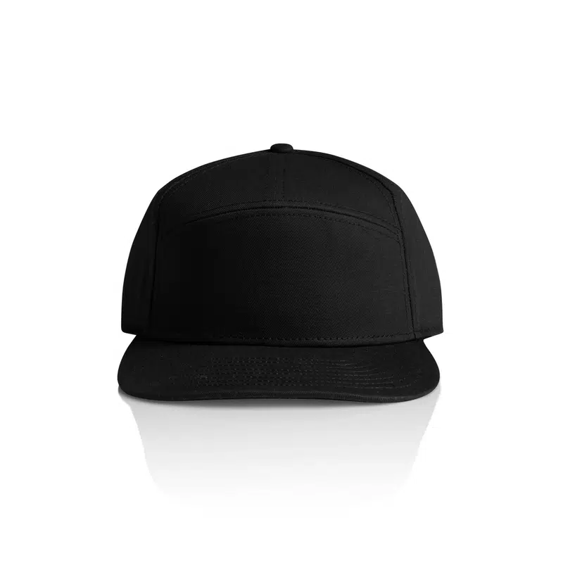 Stock 7-Panel Cap – Baseball Caps – available in beige, black, blue, brown colours