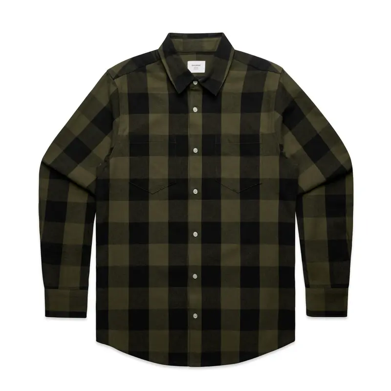 Check Shirt  S – Shirts – available in green colour