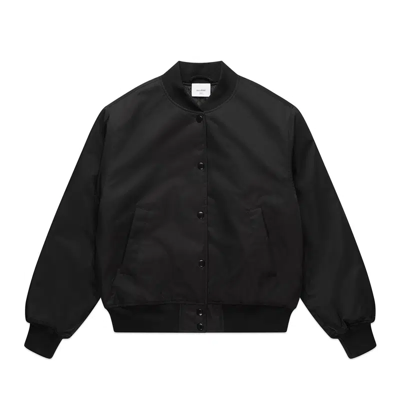 Wo's College Bomber Jacket – Jackets – available in black colour
