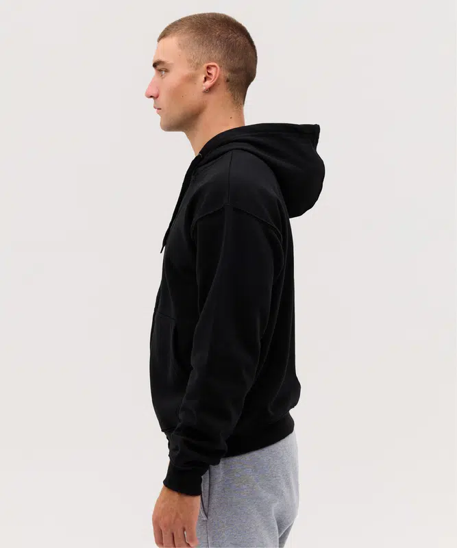 Jarvis Zip Hood – Hoodies – available in black, blue, green, grey colours and 4 more