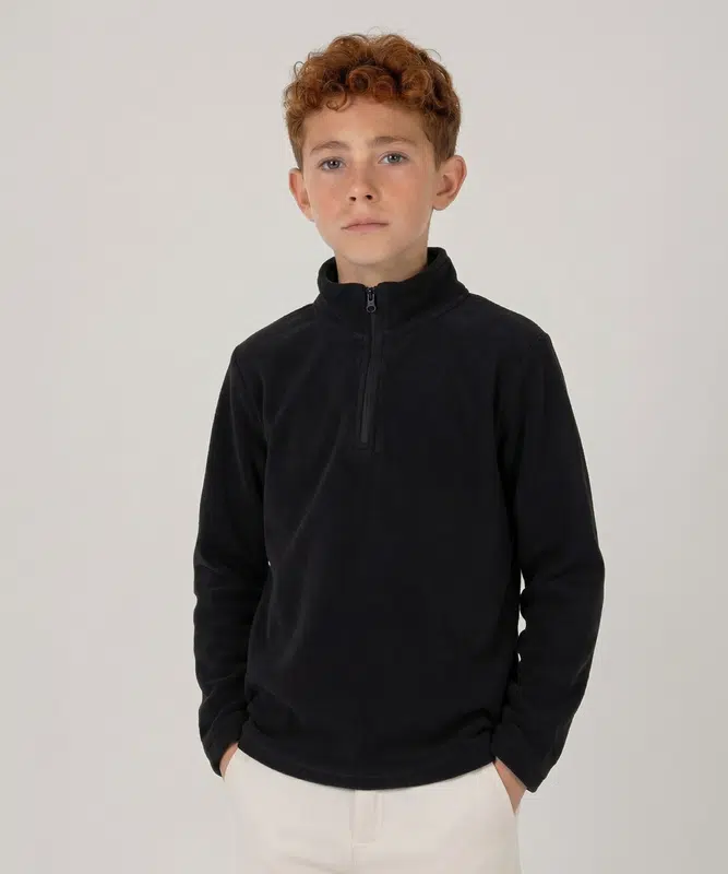 Youth Everest Polar Fleece 1/4 Zip – Misc Clothing – available in black, blue, green colours