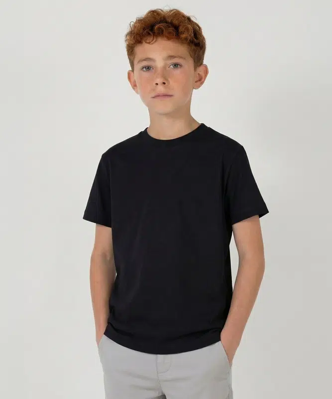 Youth Essential Tee – T Shirts – available in black, blue, brown, gold colours and 8 more