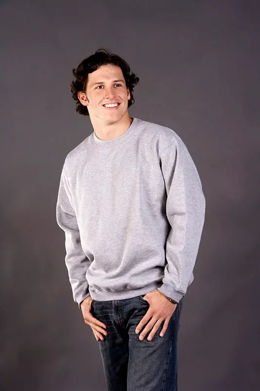 Traditional Fleecy Sloppy Joe, Crew Neck – Hoodies – available in black, blue, green, grey colours and 3 more