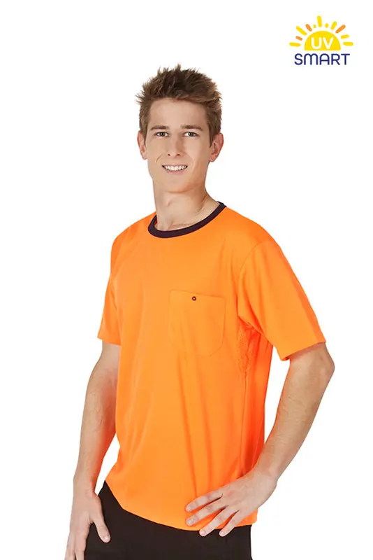 Hi Vis Cooldry T-shirt – T Shirts – available in orange, yellow colours