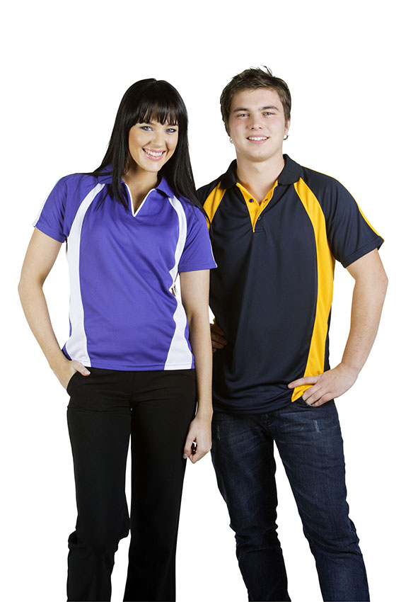 Coolfast Mini-Waffle Polo, Adults