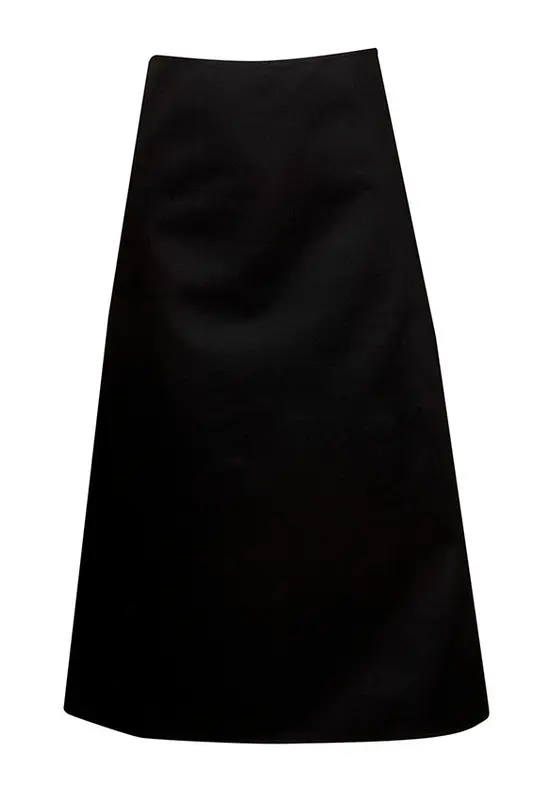Poly Cotton Aprons, Long Waist; W86xL76 (below the knees without pocket) – Aprons – available in black colour