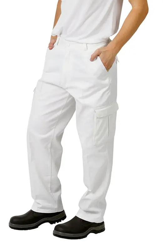 Painters' Drill Trousers – Pants – available in white colour