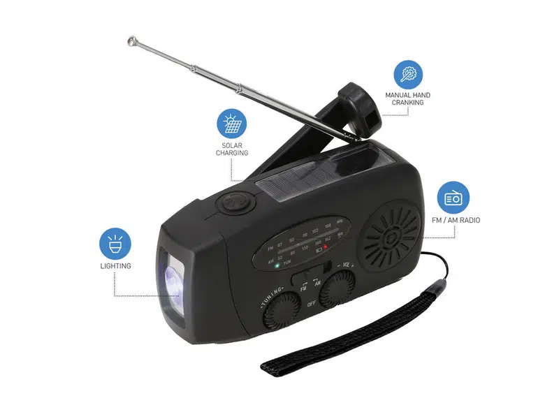 Multifunction Emergency Radio Cartney