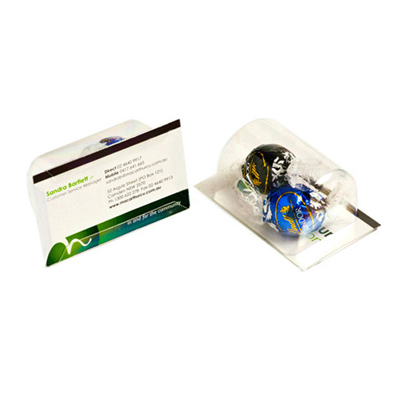 Biz Card Treats with Lindt Balls x2 – Lollies – Confectionery Corner