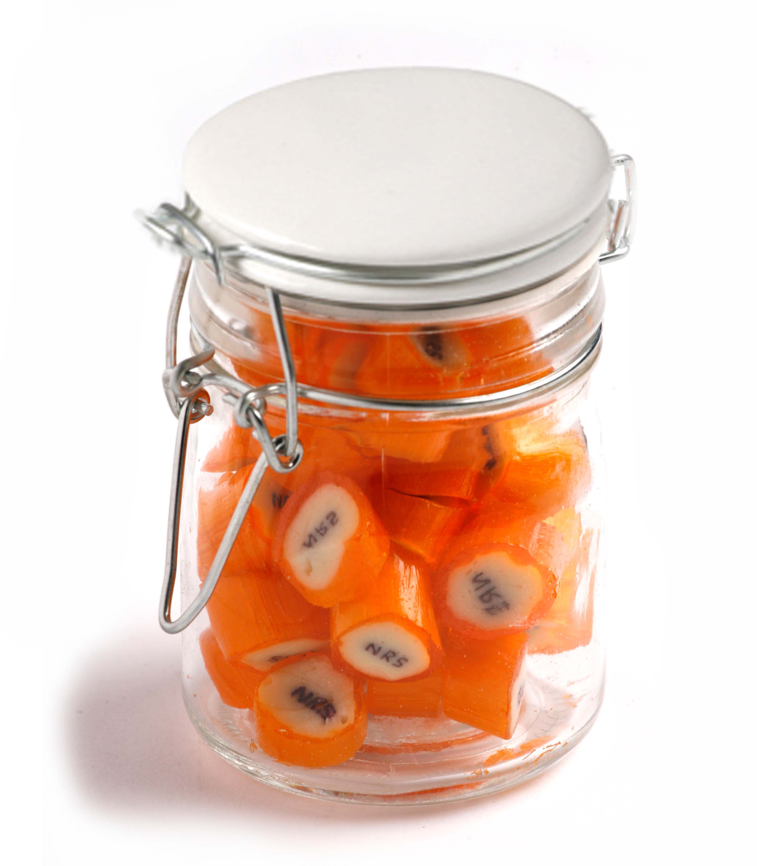Clip Lock Jar with Personalised Rock Candy 125g – Misc Food
