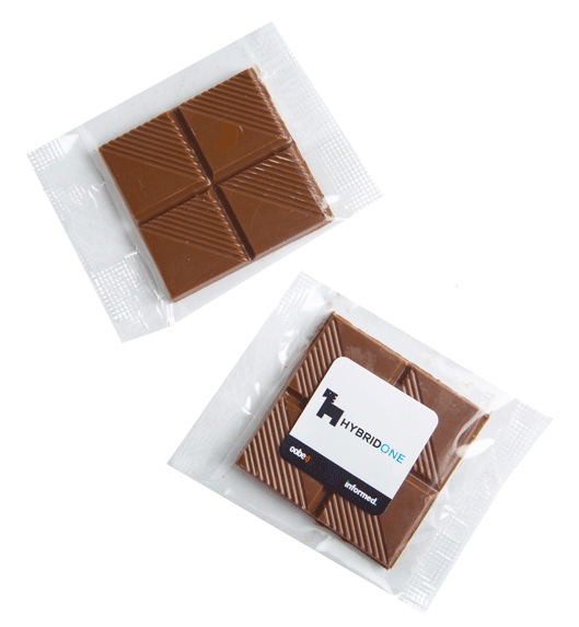 Chocolate Square in Cello Bag 15g – Chocolates
