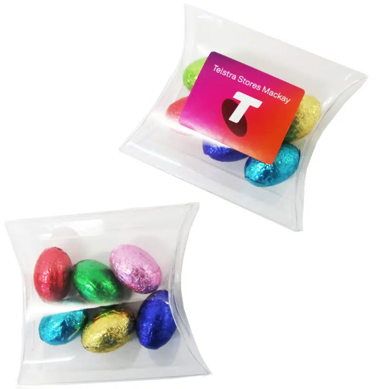 Pillow Pack with Mini Solid Easter Eggs x6 – Chocolates