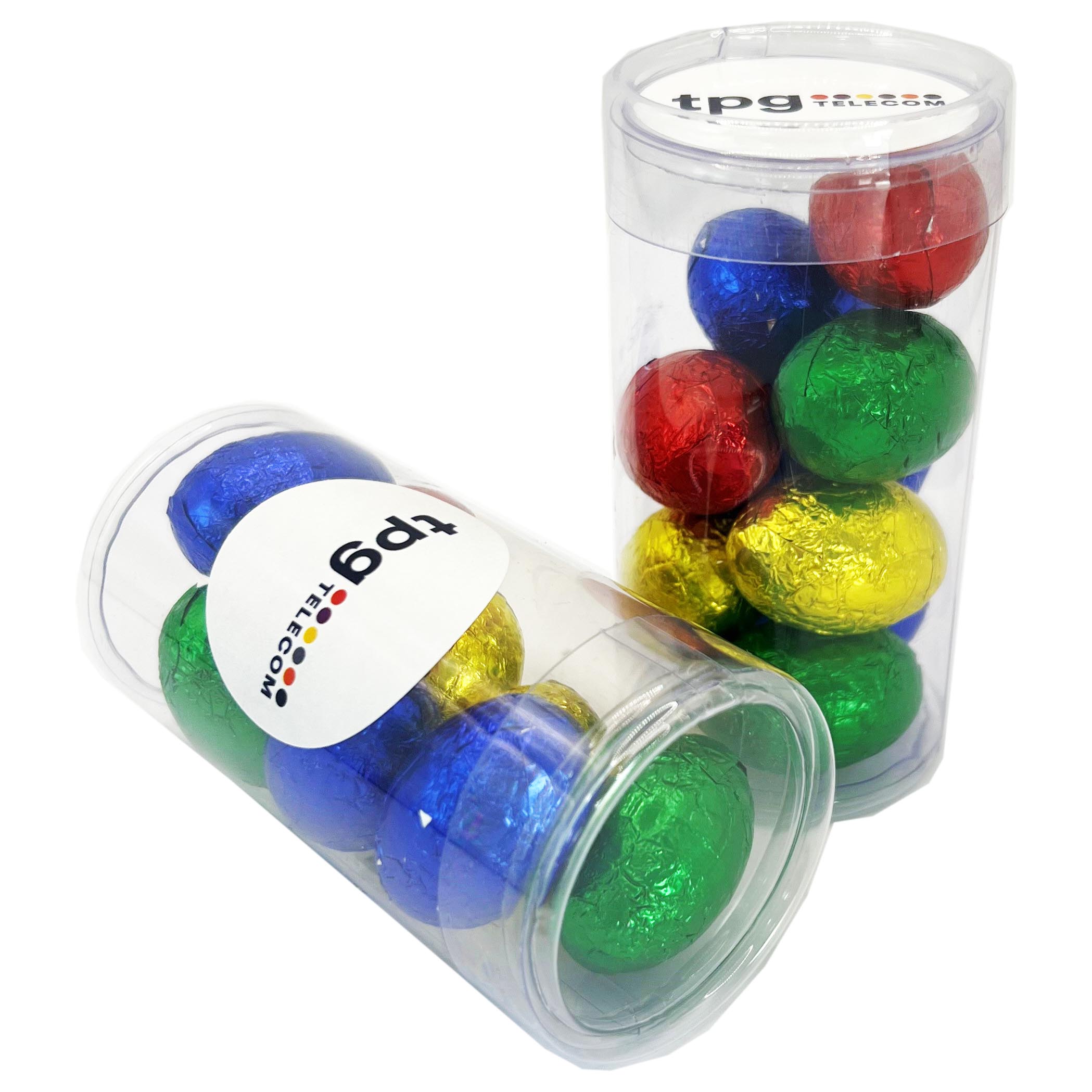 Pet Tube filled with Easter Eggs – Chocolates – Confectionery Corner – photo 1 of 2