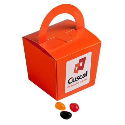 Coloured Noodle Box with Mini Jelly Beans 100g – Lollies – Confectionery Corner – photo 1 of 3