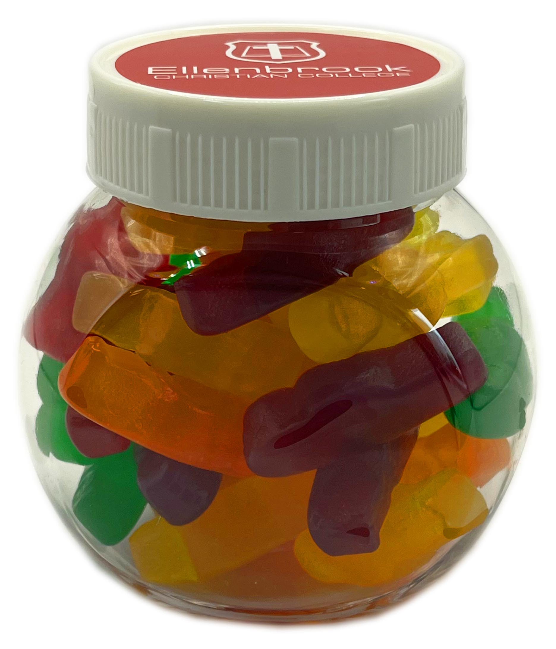 Plastic Jar with Jelly Babies 135g – Lollies – Confectionery Corner – photo 1 of 3