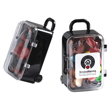 Carry-On Case with Mini Jelly Beans 50g – Lollies – Confectionery Corner – photo 1 of 2