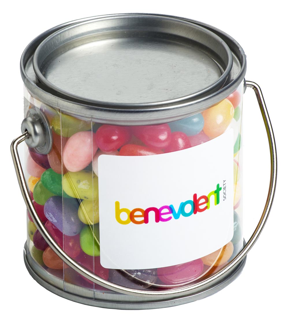 Small PVC Bucket with JELLY BELLY Jelly Beans 180g – Lollies – Confectionery Corner
