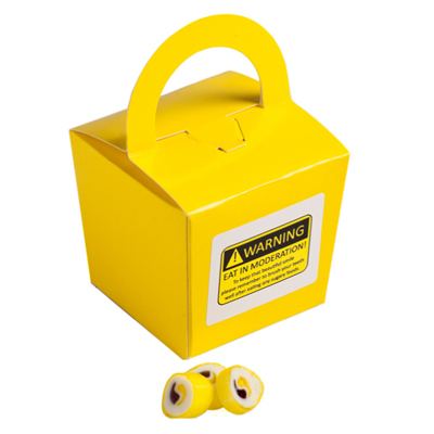 Coloured Noodle Box with Personalised Rock Candy 100g – Misc Food – Confectionery Corner – photo 1 of 2
