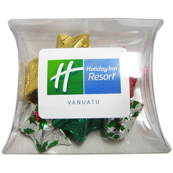Pillow Pack filled with Christmas Chocolates 45g – Lollies – Confectionery Corner