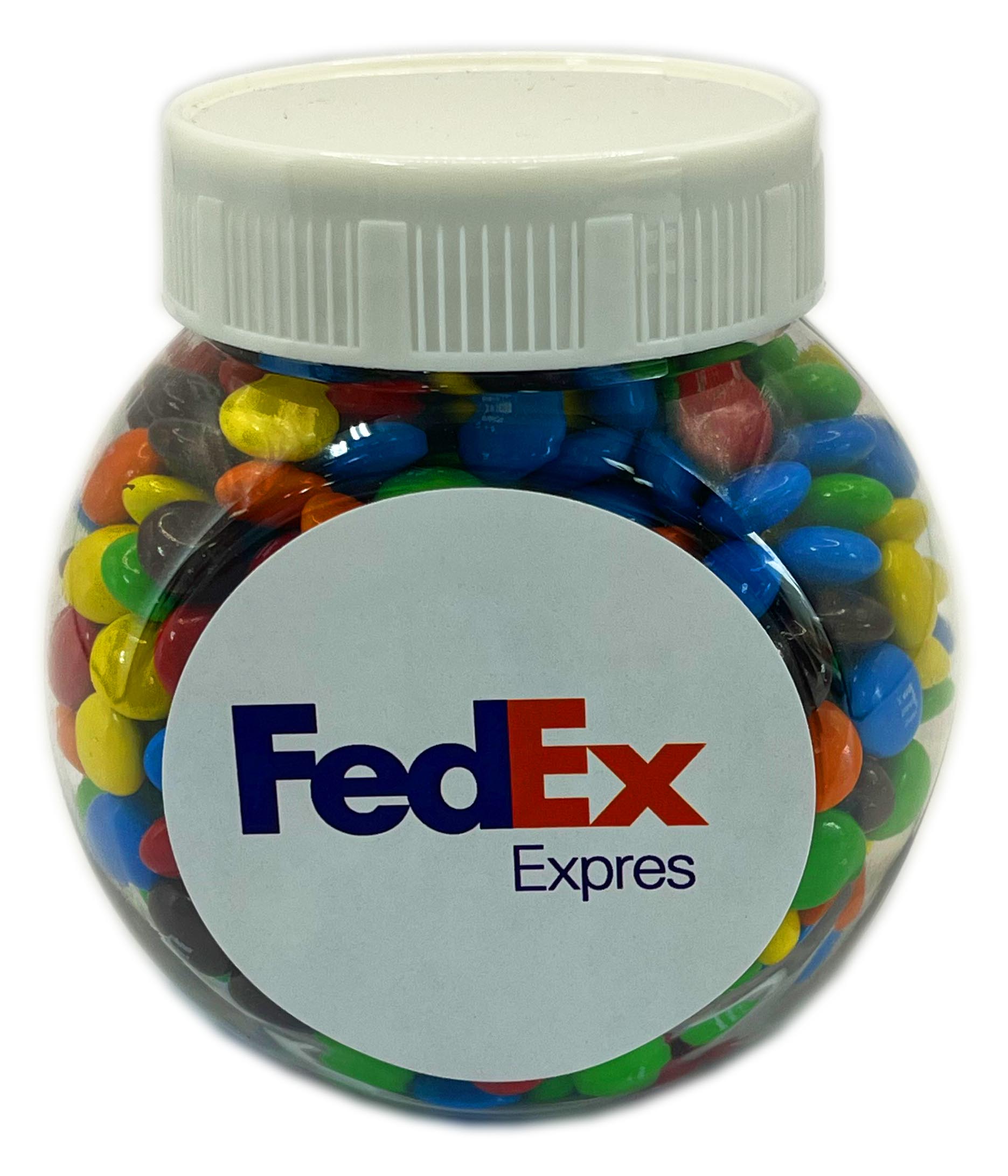 Plastic Jar with Mini M&Ms 145g – Lollies – Confectionery Corner – photo 1 of 3