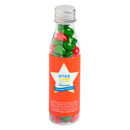 CHRISTMAS Jelly Beans in Soda Bottle 100g – Lollies – Confectionery Corner